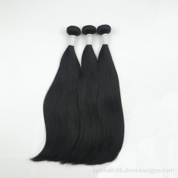 Wholesale Super Double Drawn Natural Color Malaysian Human Hair extension